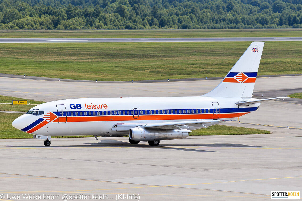 GB Airways G-BECG B737-204 