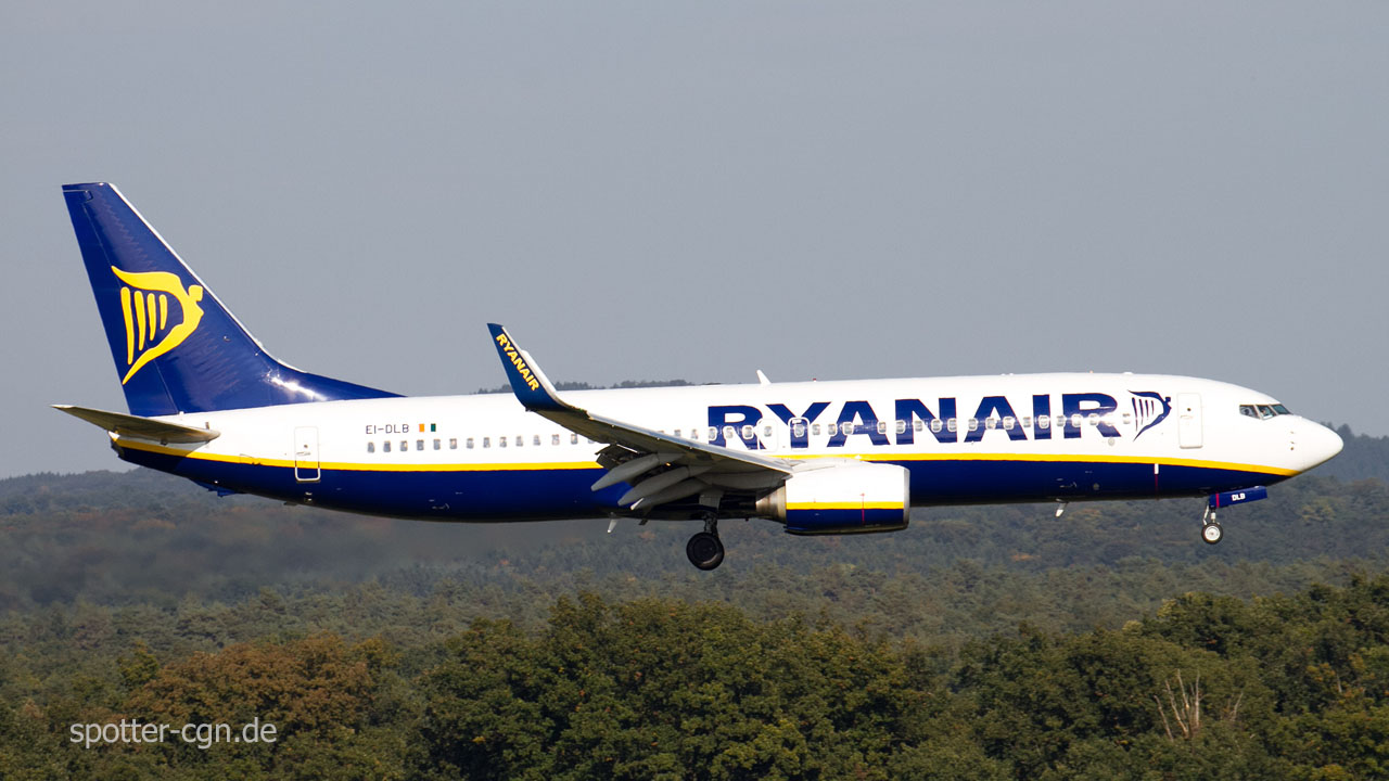 EI-DLB Ryanair Boeing 737-8AS(WL)