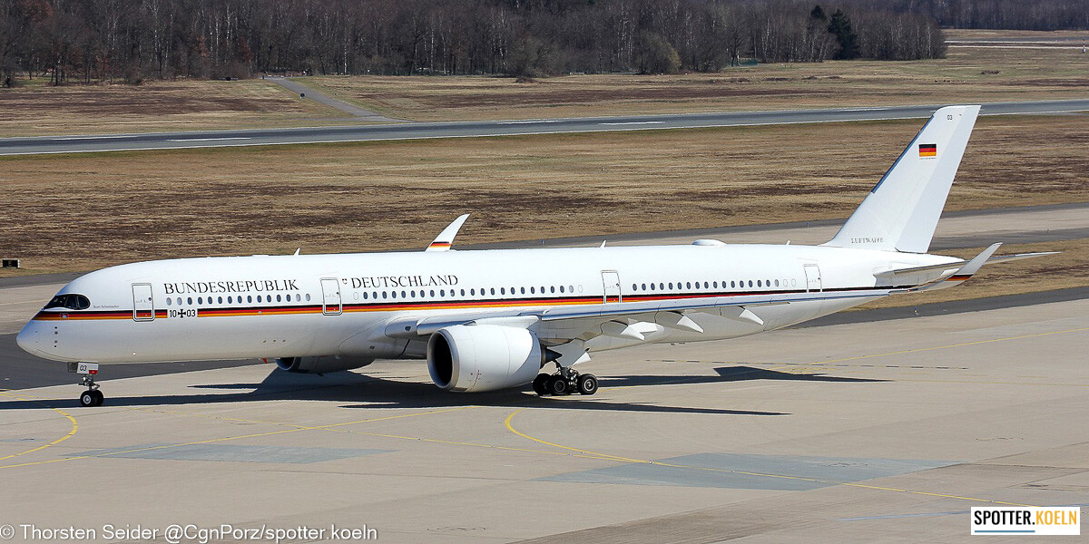 German Air Force A350-900 10+03 
