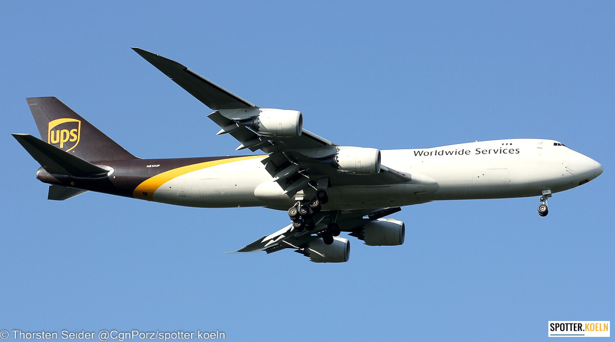 UPS 747-800 N610UP 
