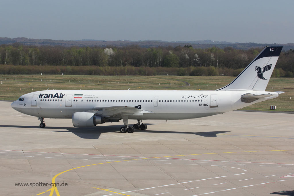 EP-IBC Iran Air Airbus A300B4-605R