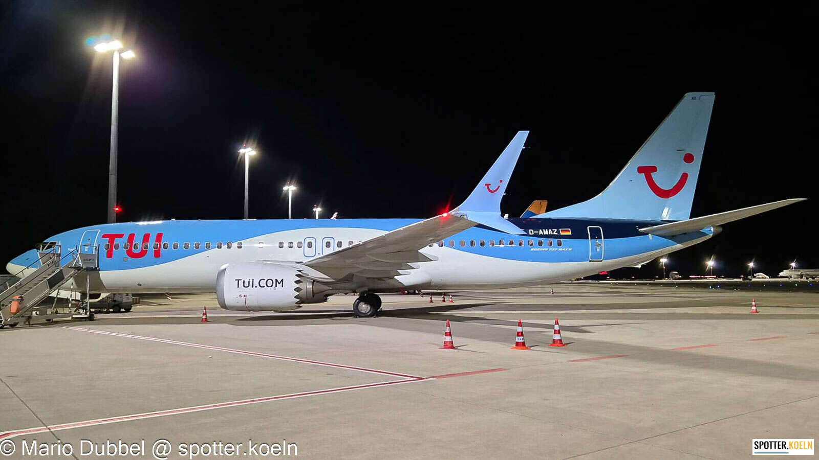 TUI Fly D-AMAZ Boeing 737-8 MAX