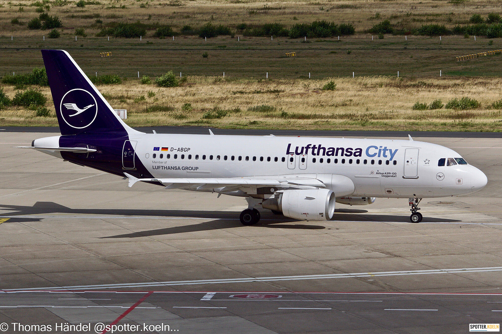 Lufthansa City D-ABGP Airbus A319-112