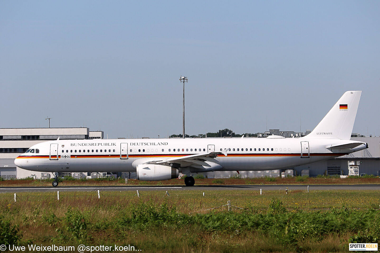 15+04 Luftwaffe Airbus A321-231