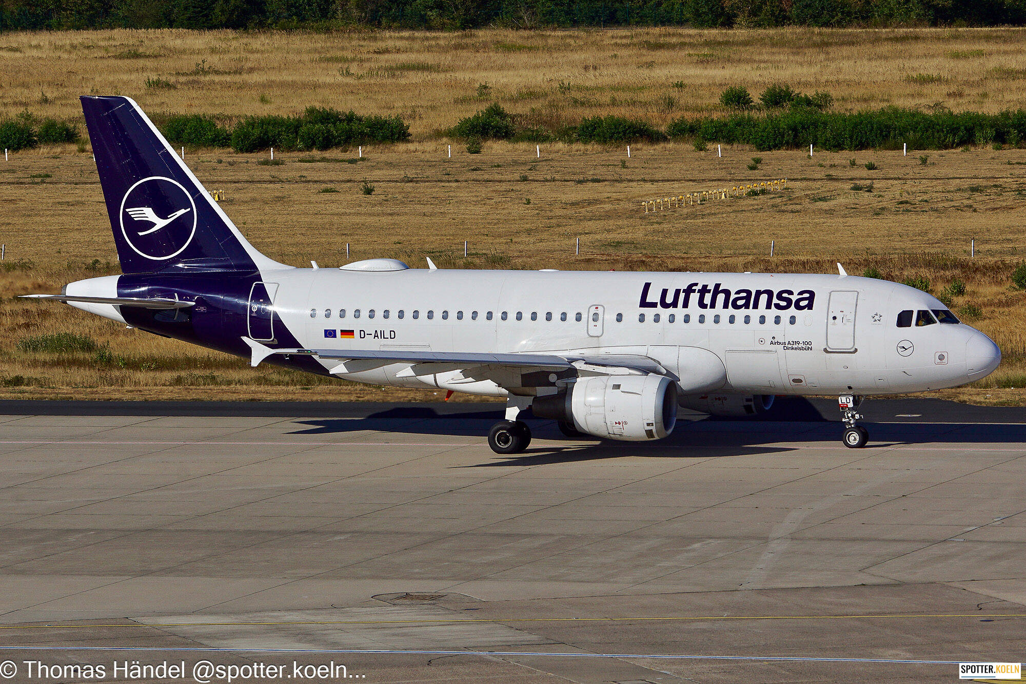Lufthansa D-AILD Airbus A319-114 