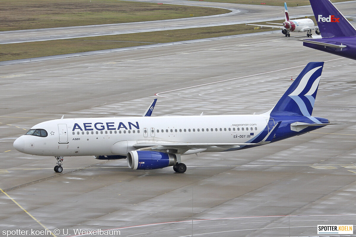 Aegean Airlines SX-DGY Airbus A320-232