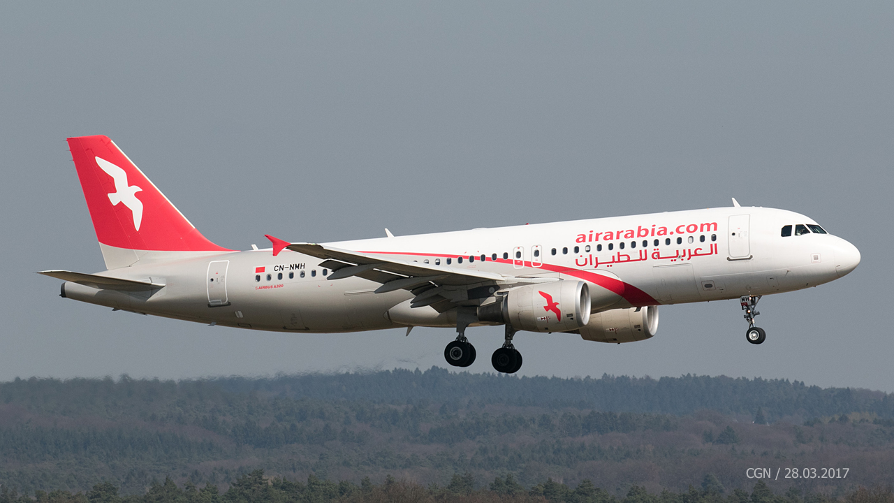 CN-NMH ARABIA MAROC Airbus A320-214