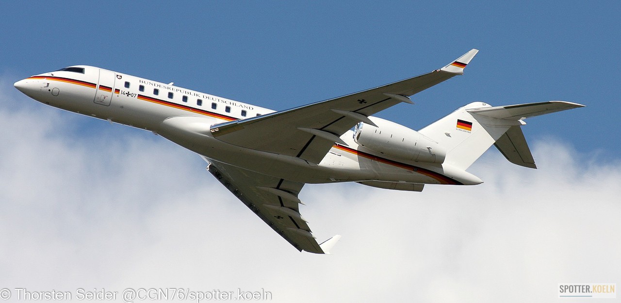 German Air Force BD-700 14+07 