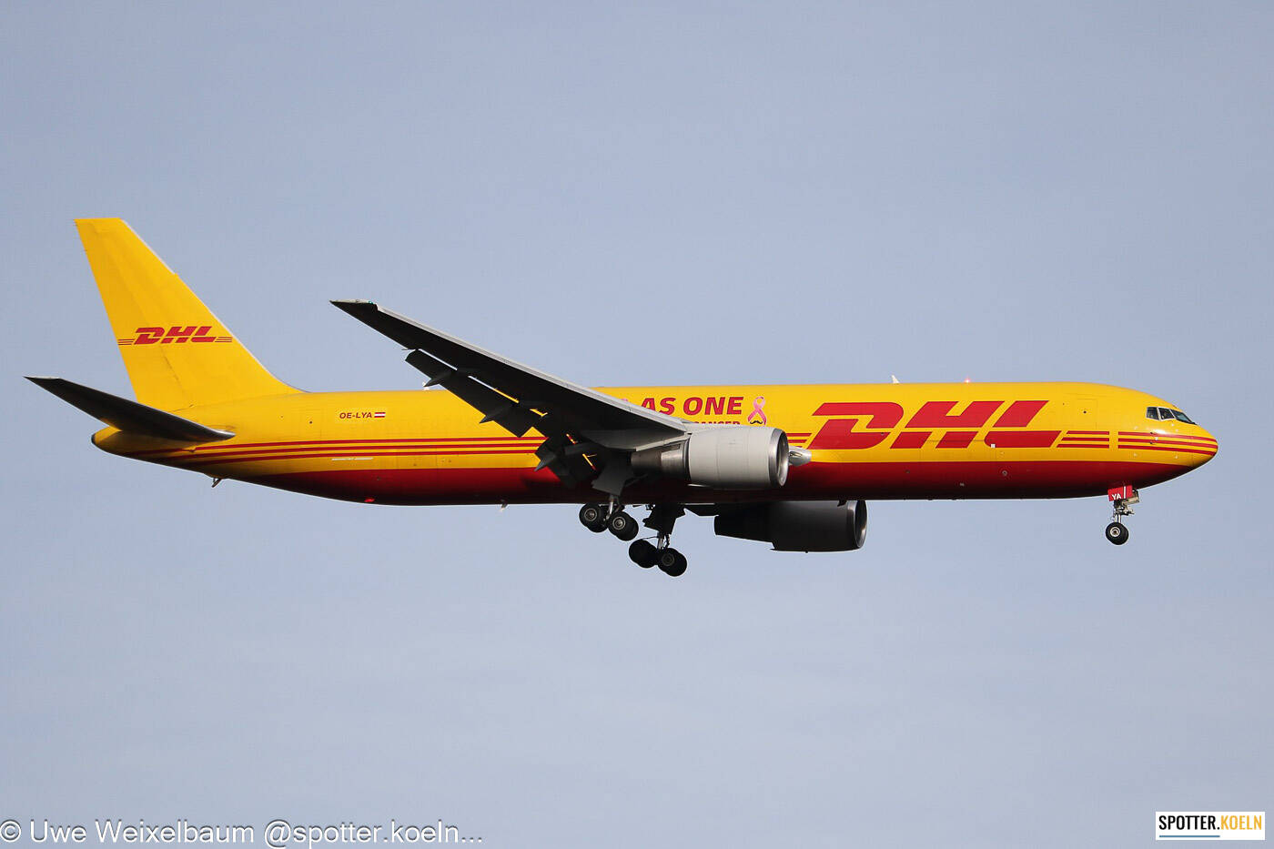 DHL Air Austria OE-LYA Boeing 767-3Q8ER(BDSF)