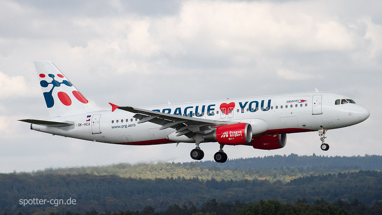 OK-HCA Travel Service Airbus A320-214