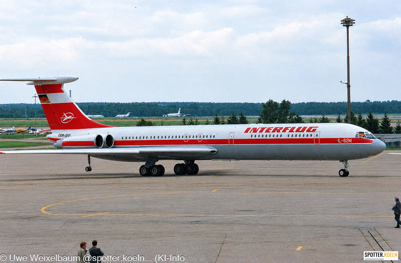 Interflug DDR-SEP Iljushin IL-62M 