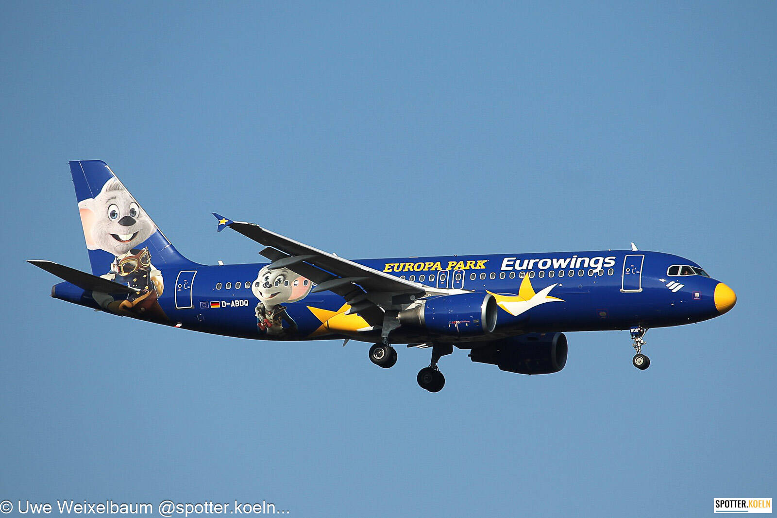 D-ABDQ Eurowings Airbus A320-214 