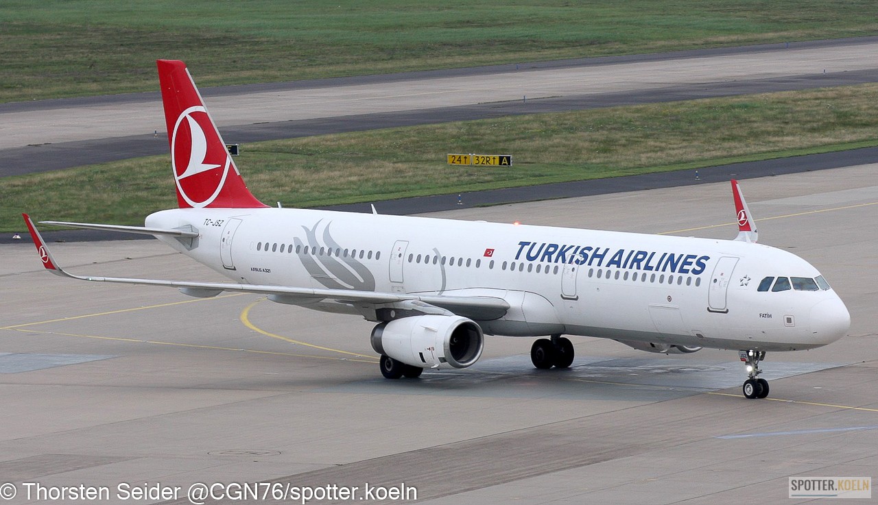 TC-JSZ Turkish Airlines A321-200W 