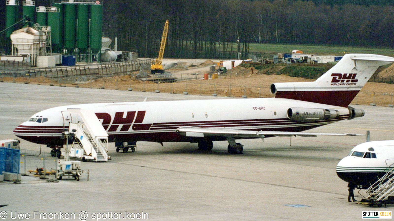 OO-DHZ DHL B727-100