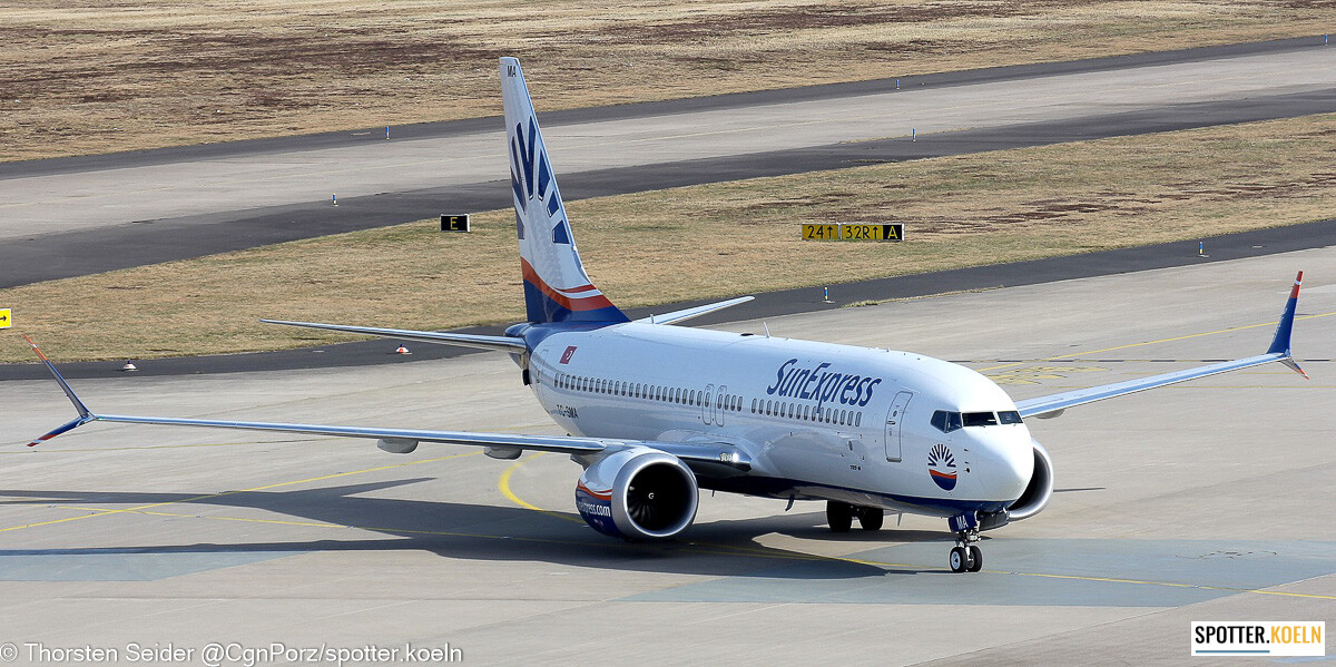 SunExpress 737 MAX 8 TC-SMA 