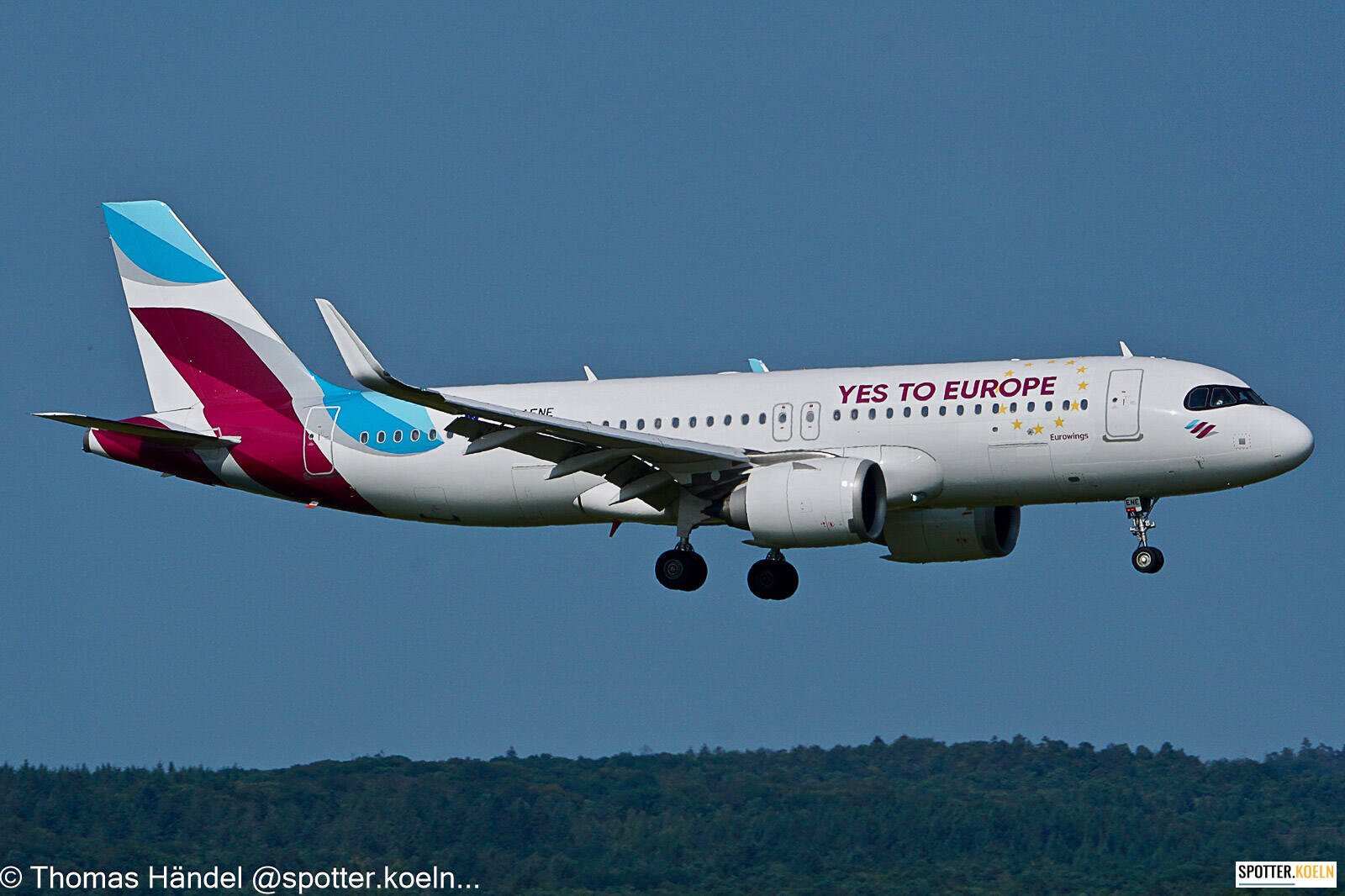Eurowings D-AENE Airbus A320-251N