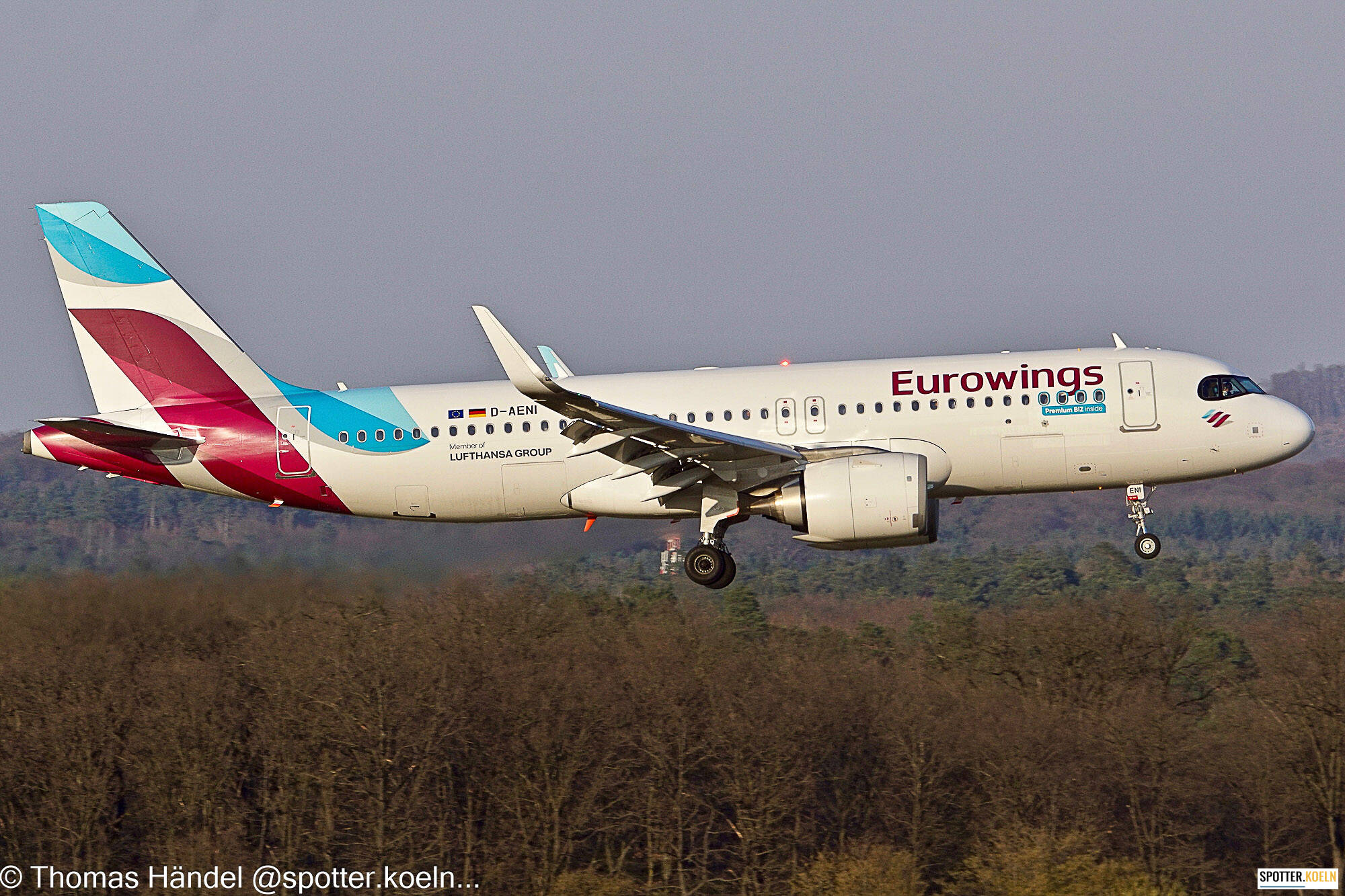 Eurowings D-AENI Airbus A320-251N 