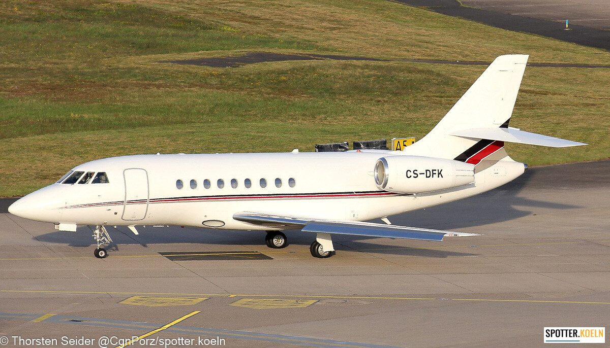 NetJets Europe Falcon 2000EX CS-DFK 