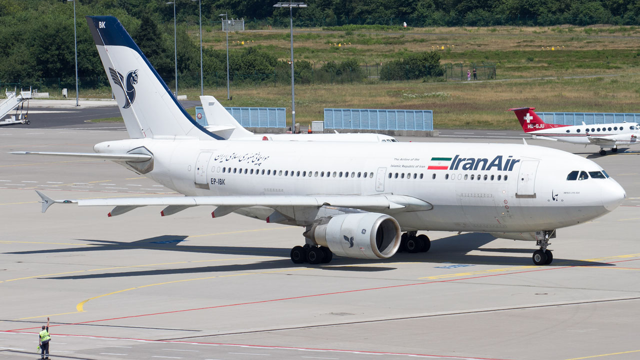 EP-IBK Iran Air Airbus A310-304