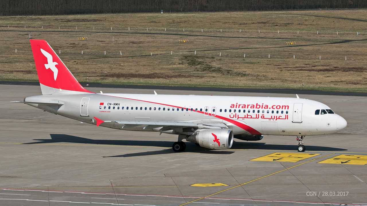 CN-NMH ARABIA MAROC Airbus A320-214