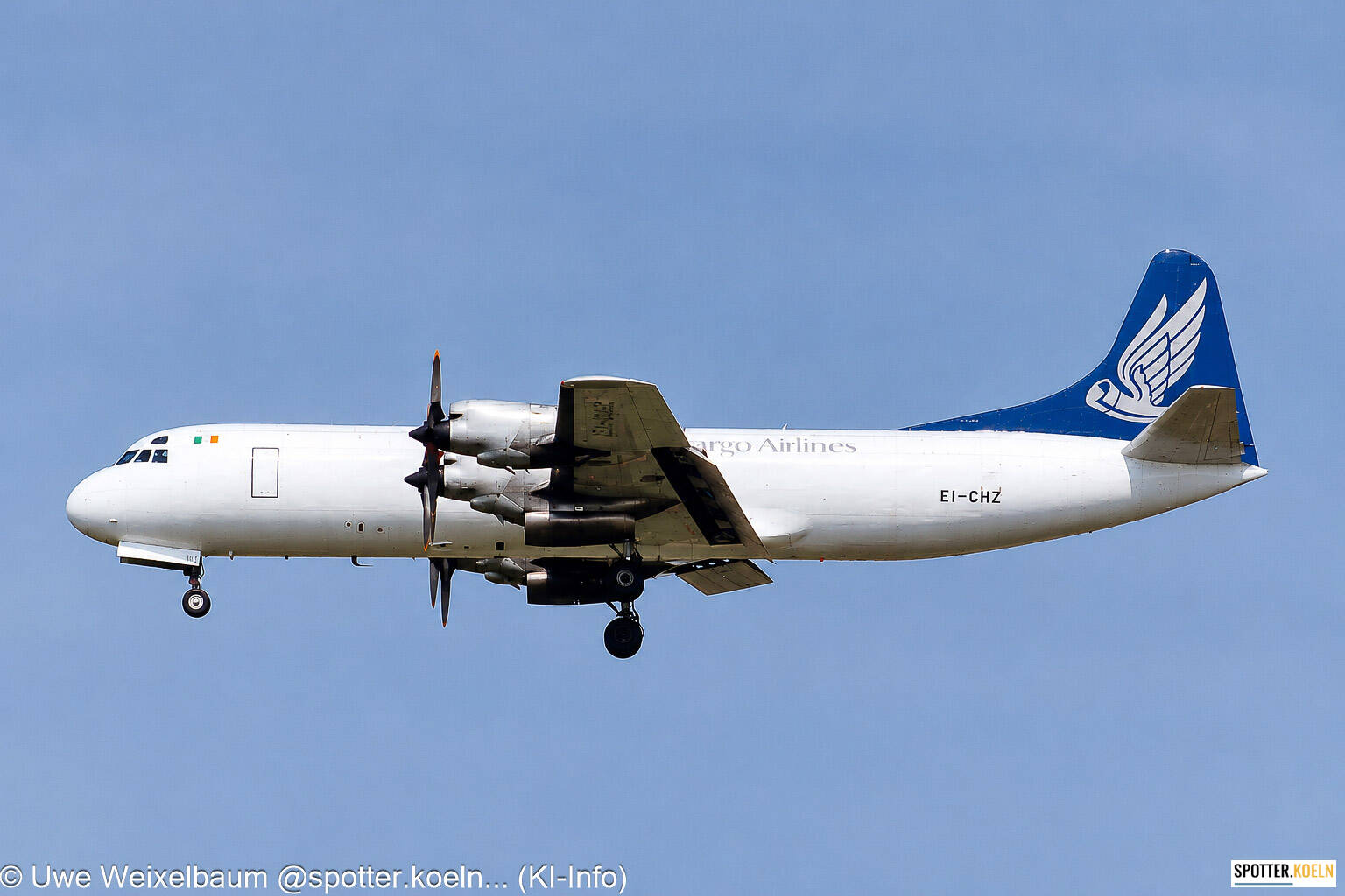 Hunting Cargo EI-CHZ L-188CF Electra 