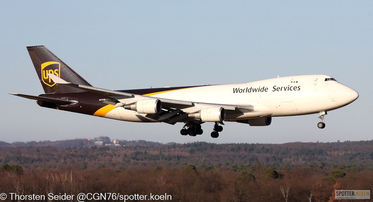 N575UP UPS 747-400 