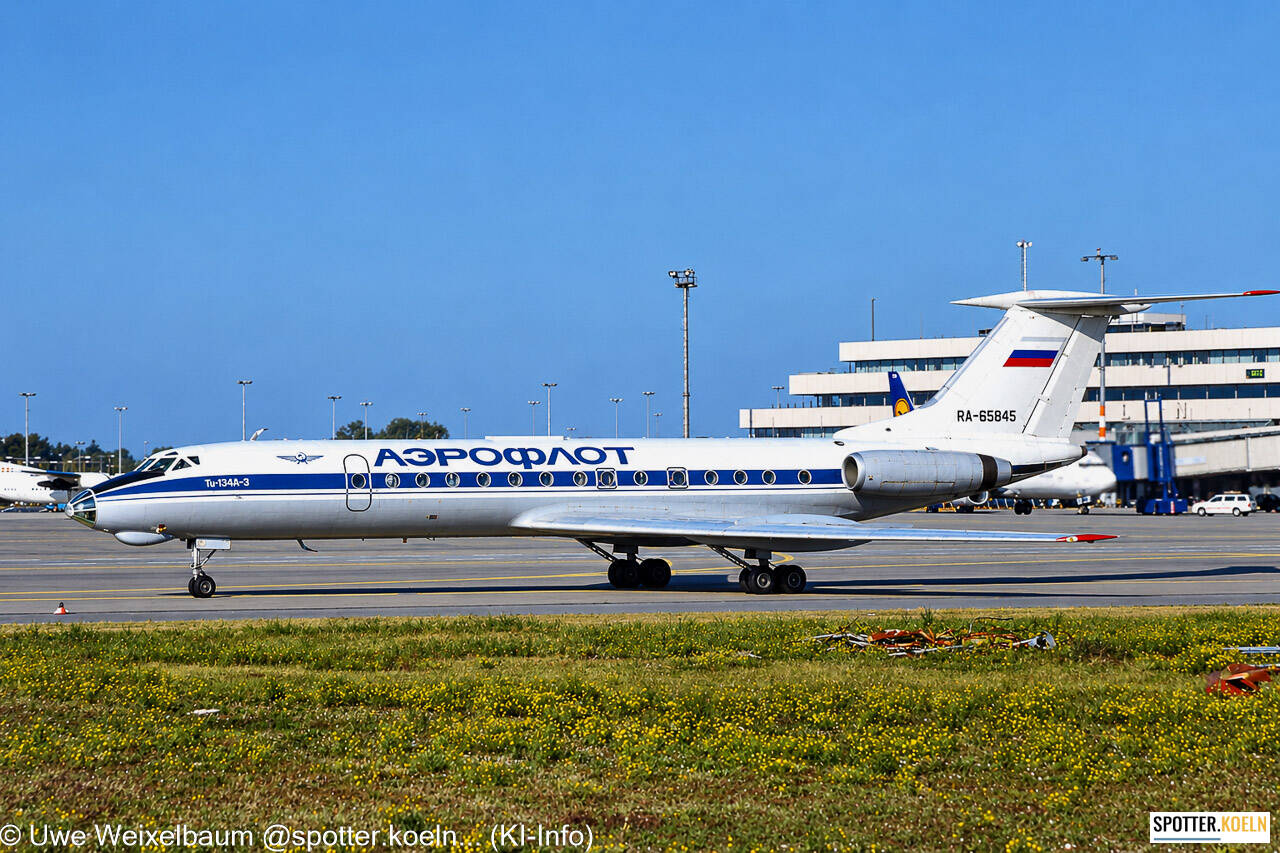 Aeroflot RA-65845 TU-134A 