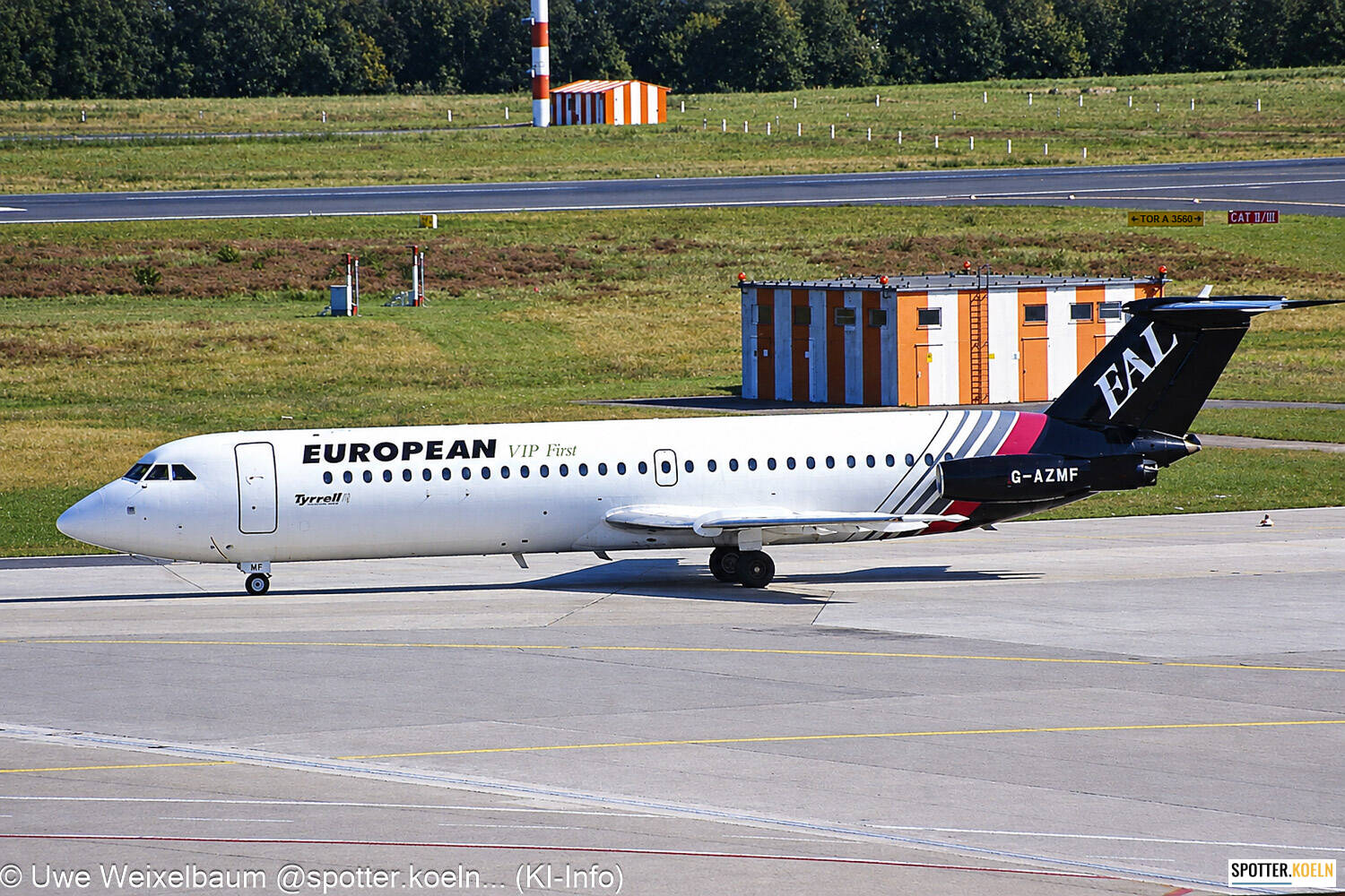 European G-AZMF Bac 1-11-530 