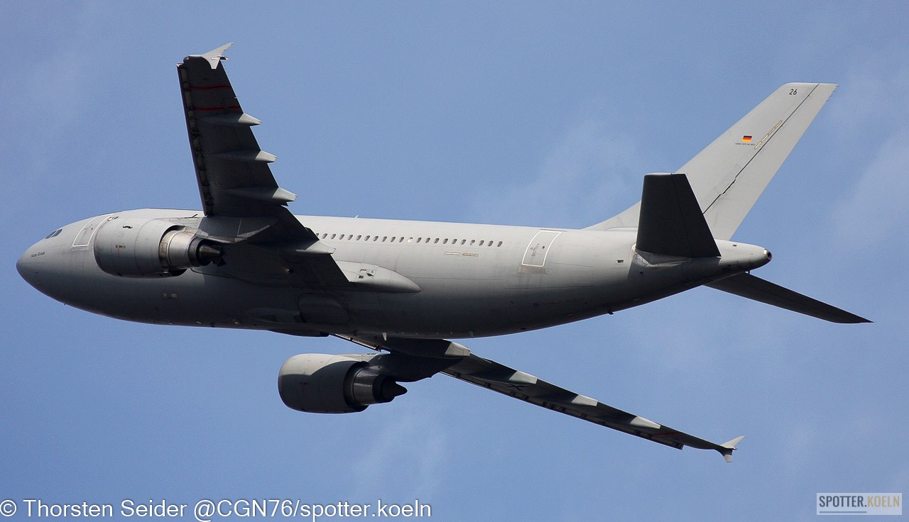 10+26 Luftwaffe (German Air Force) Airbus A310-304 MRTT