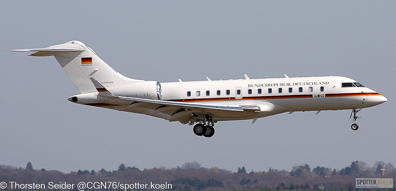 German Air Force BD-700 14+02 