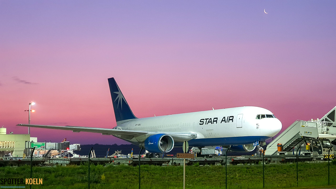 Star Air OY-SRJ Cargo Boeing 767-25EBDSF