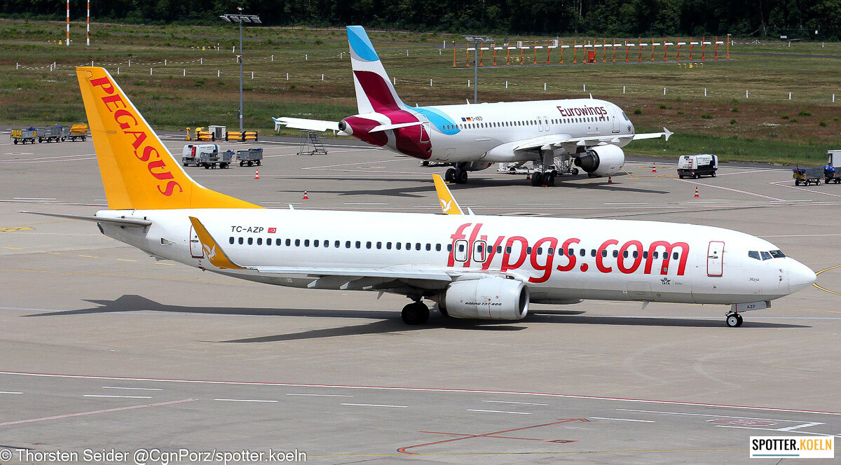 Pegasus Airlines 737-800W TC-AZP