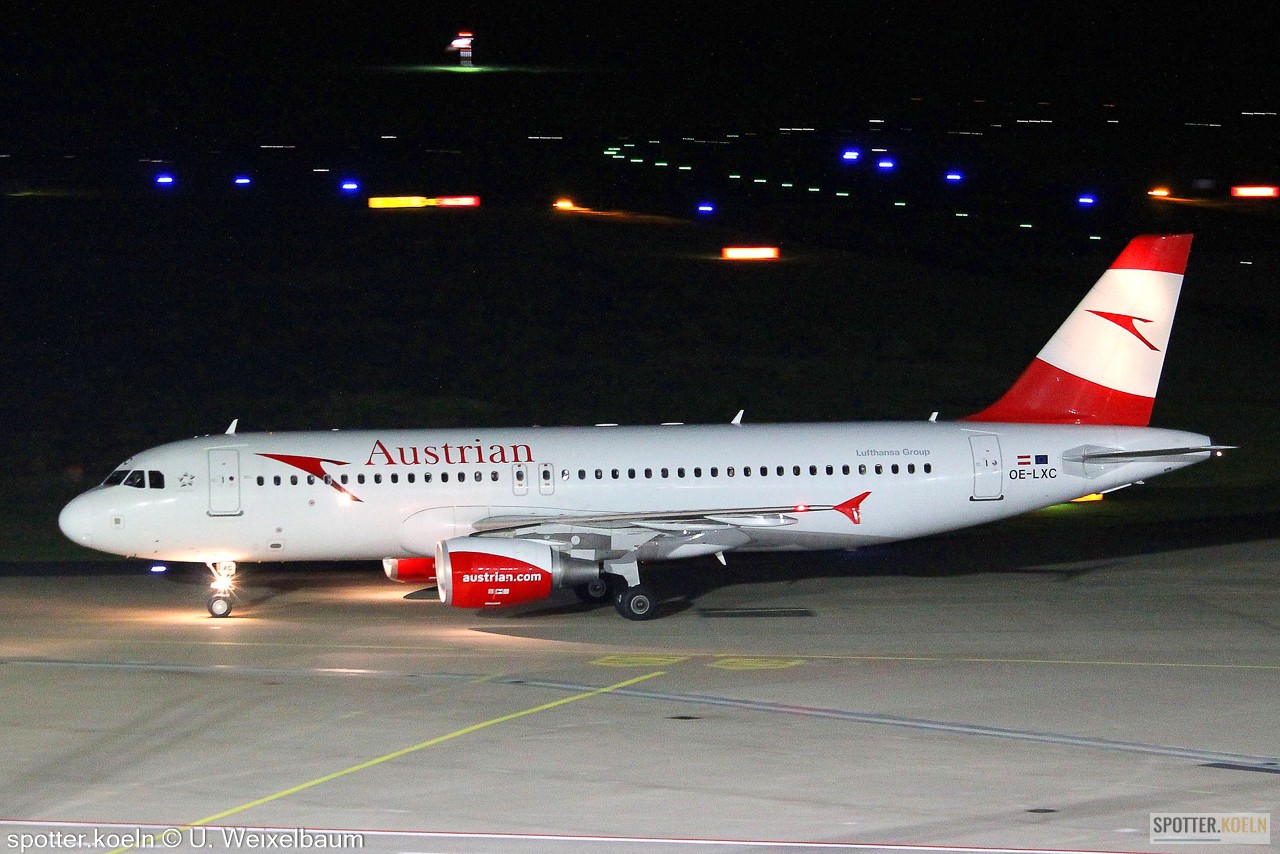 Austrian Airlines OE-LXC Airbus A320-216