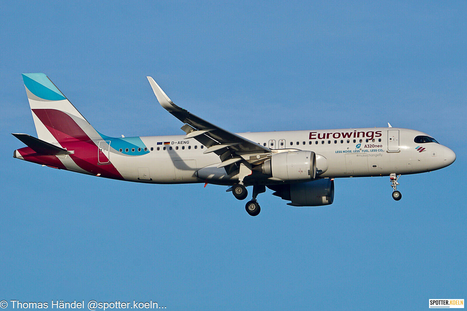 Eurowings D-AENG Airbus A320-251N 
