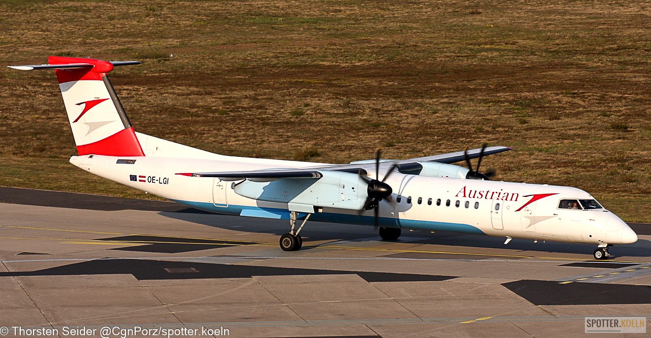 Austrian Airlines Dash-8-400 OE-LGI