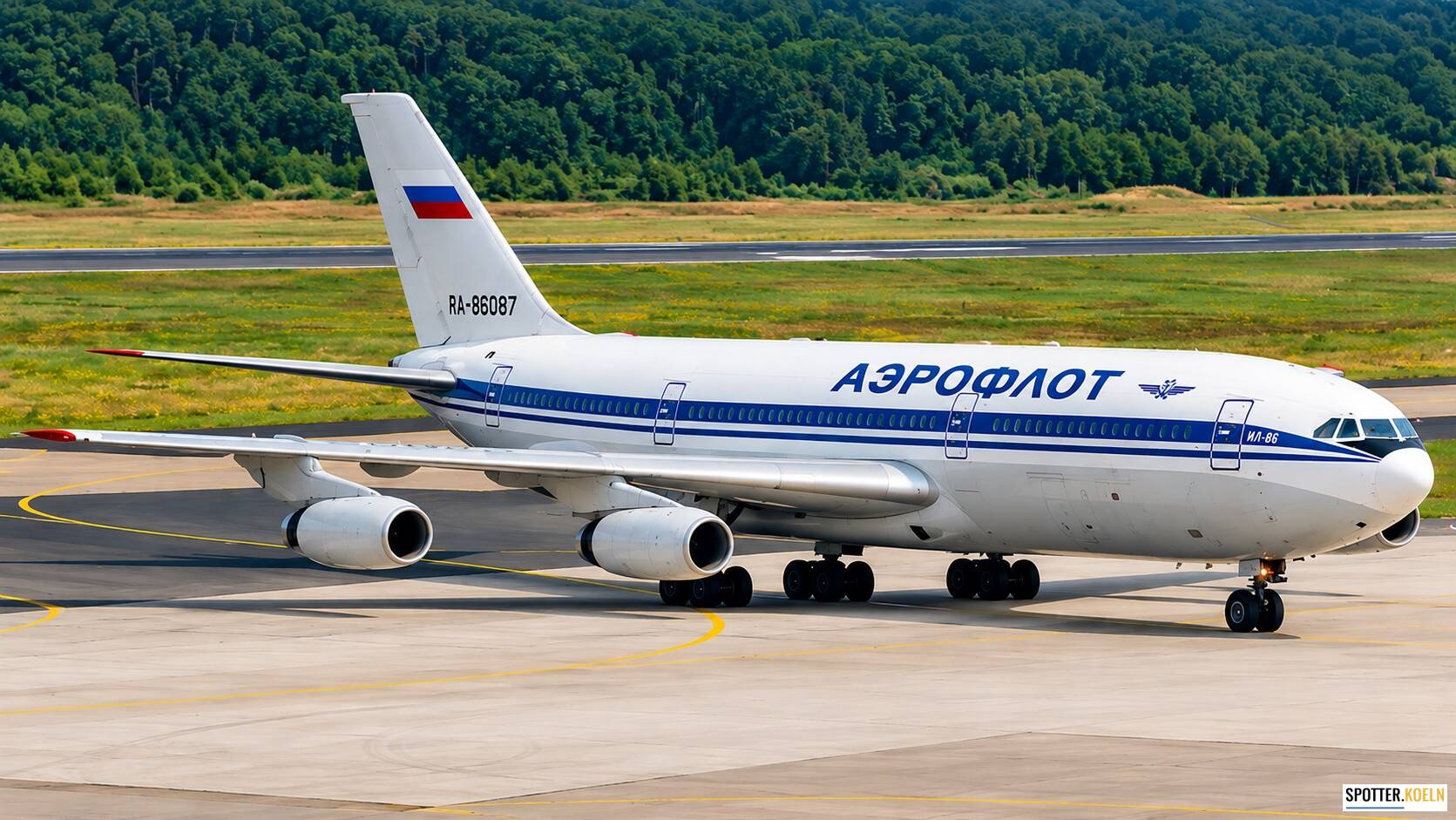 RA-86087 Aeroflot - Soviet Airlines Ilyushin Il-86