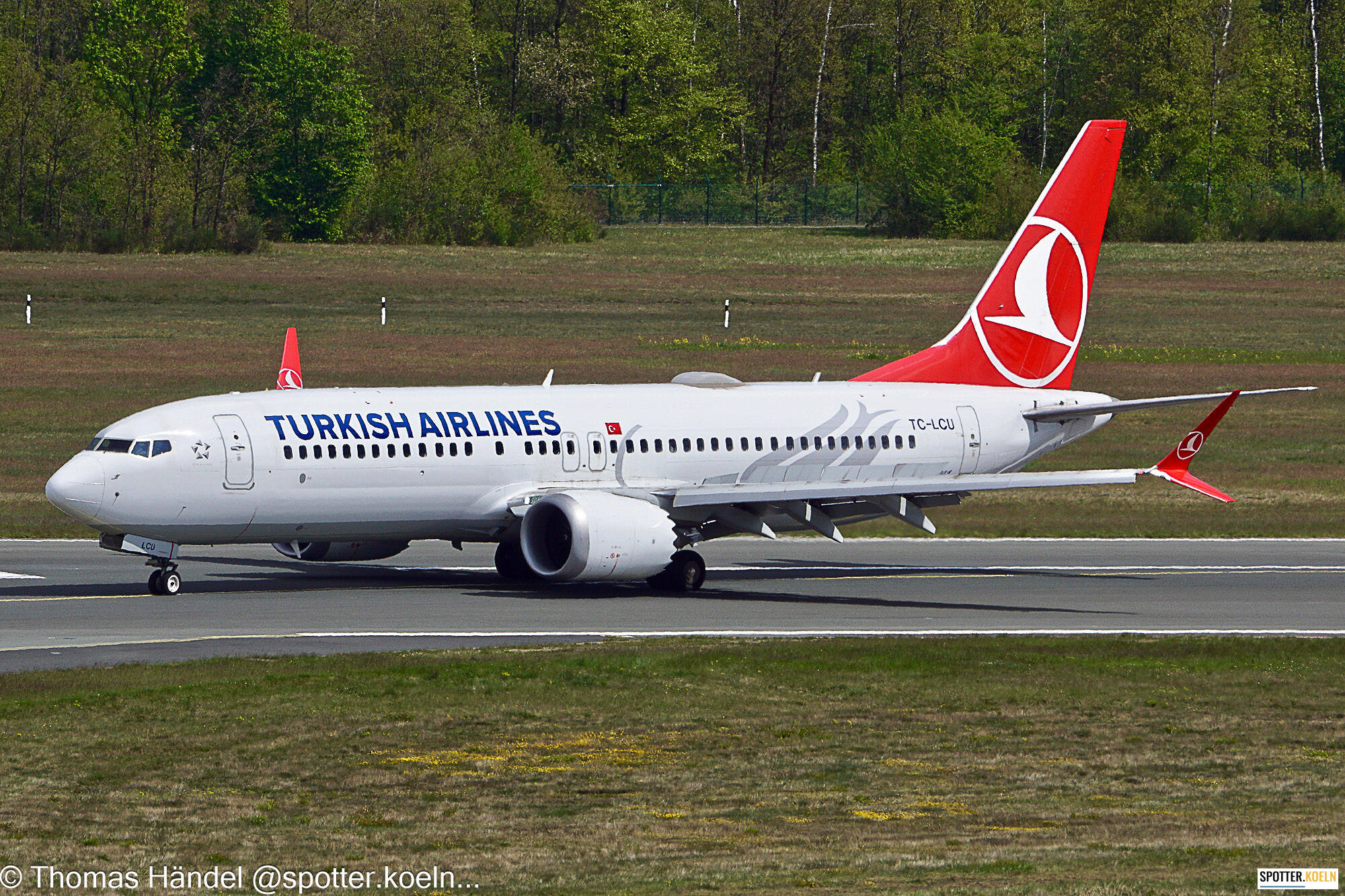 Turkish Airlines TC-LCU Boeing 737MAX8 