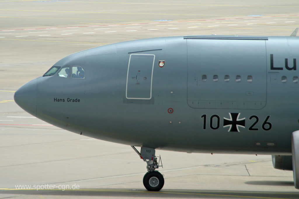 10+26 Luftwaffe (German Air Force) Airbus A310-304 MRTT