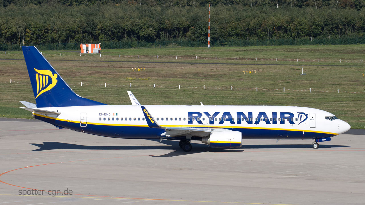 EI-ENO Ryanair Boeing 737-8AS(WL)