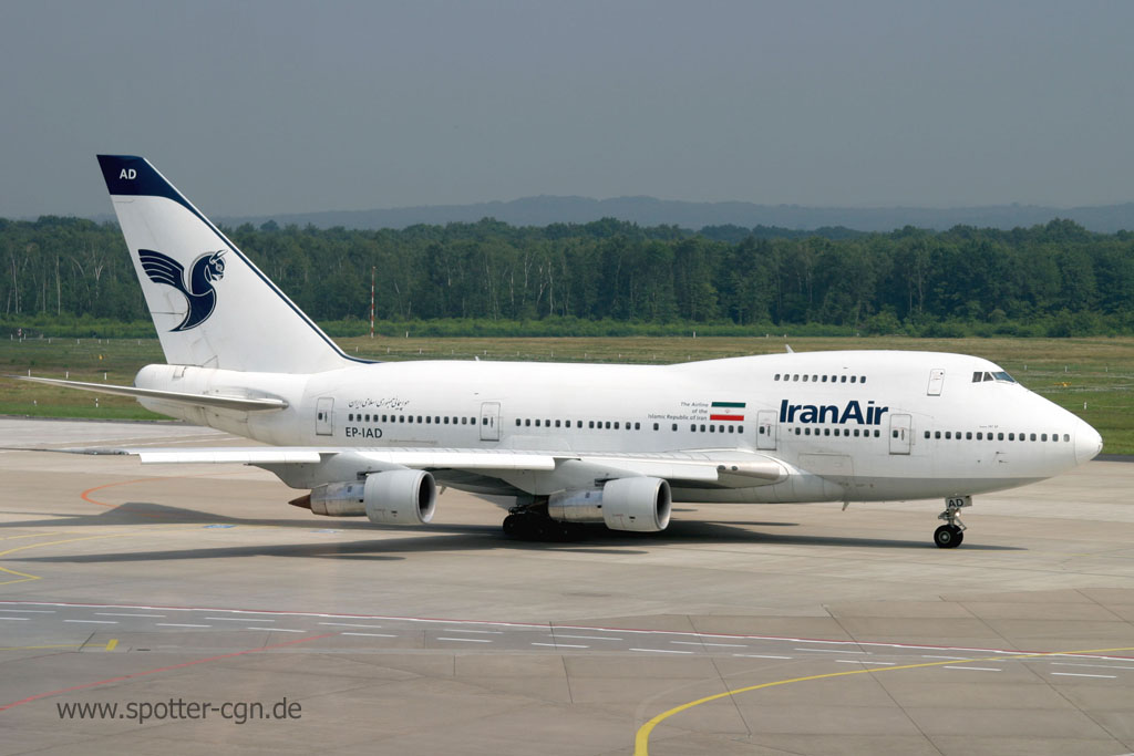 EP-IAD Iran Air Boeing 747SP-86