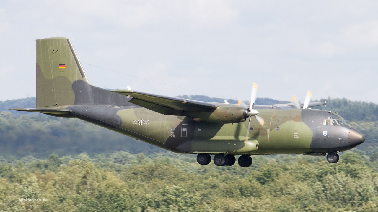 50+82 Luftwaffe (German Air Force) Transall C-160D