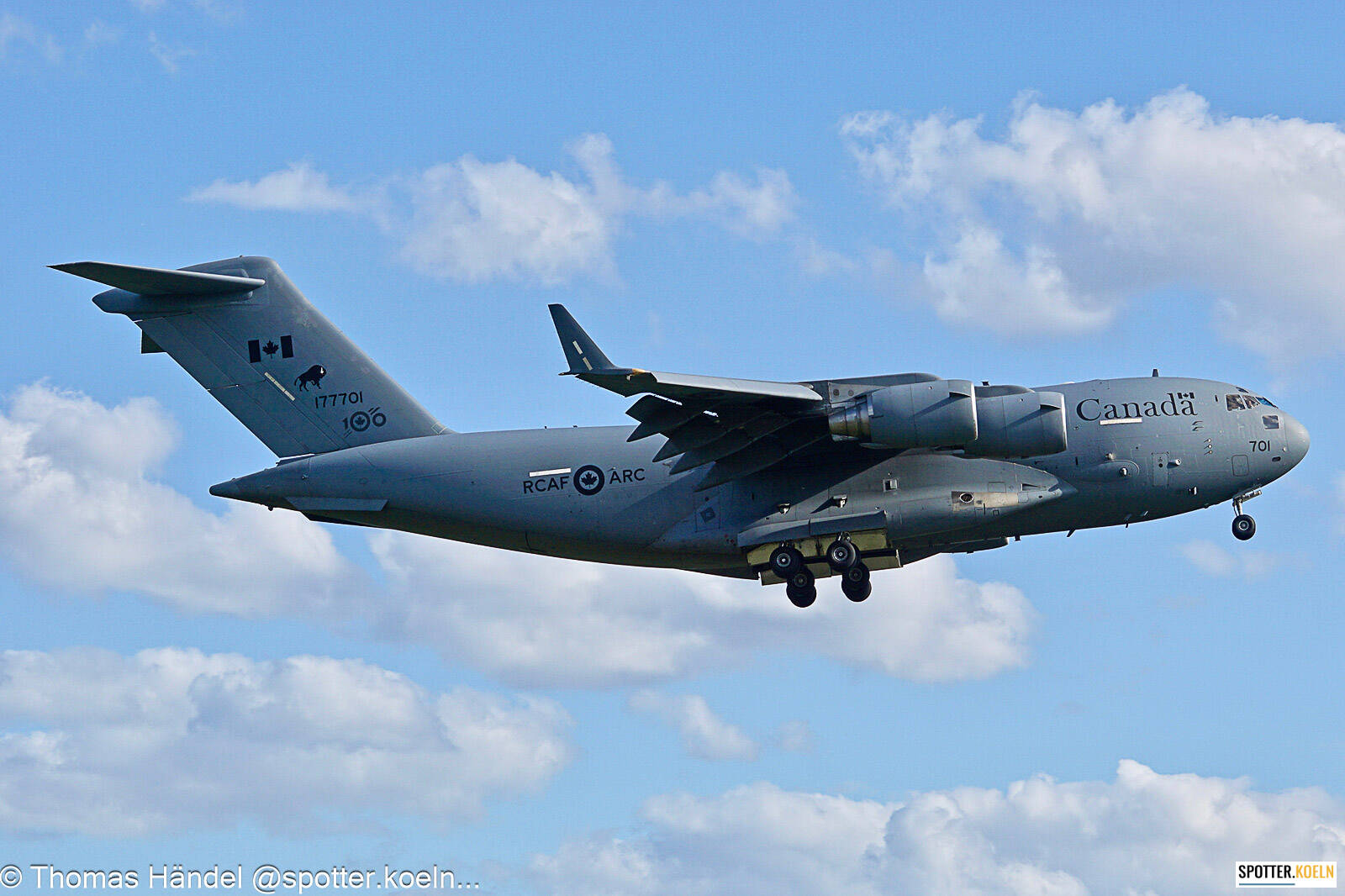 Canada Airforce 177701 C17 Globemaster 3