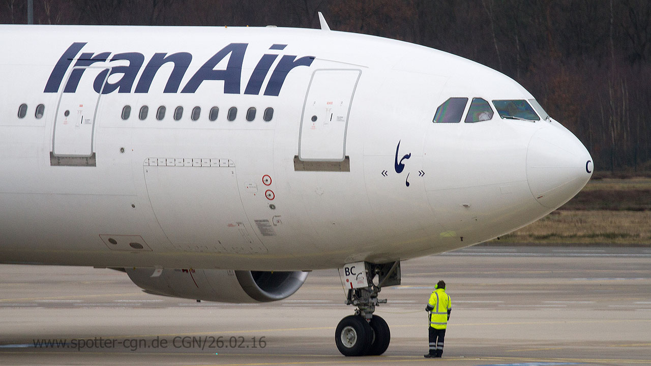 EP-IBC Iran Air Airbus A300B4-605R