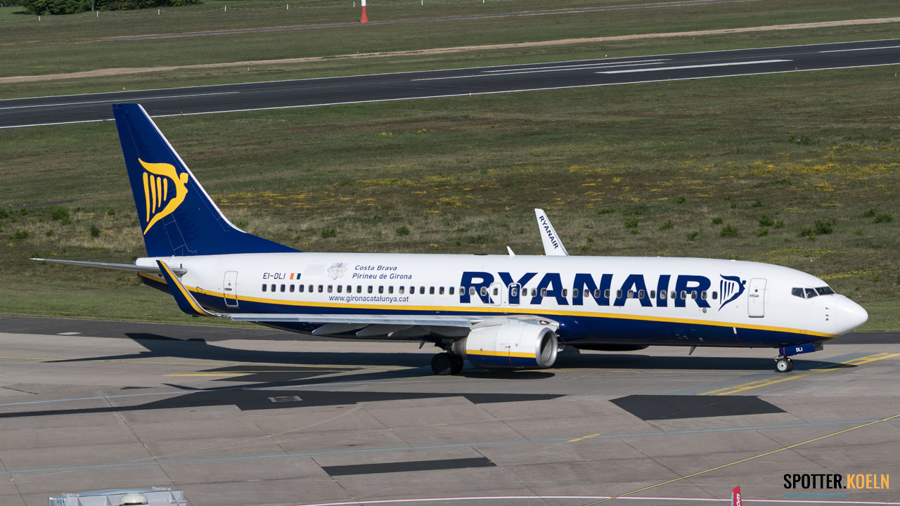 EI-DLI Ryanair Boeing 737-8AS(WL)
