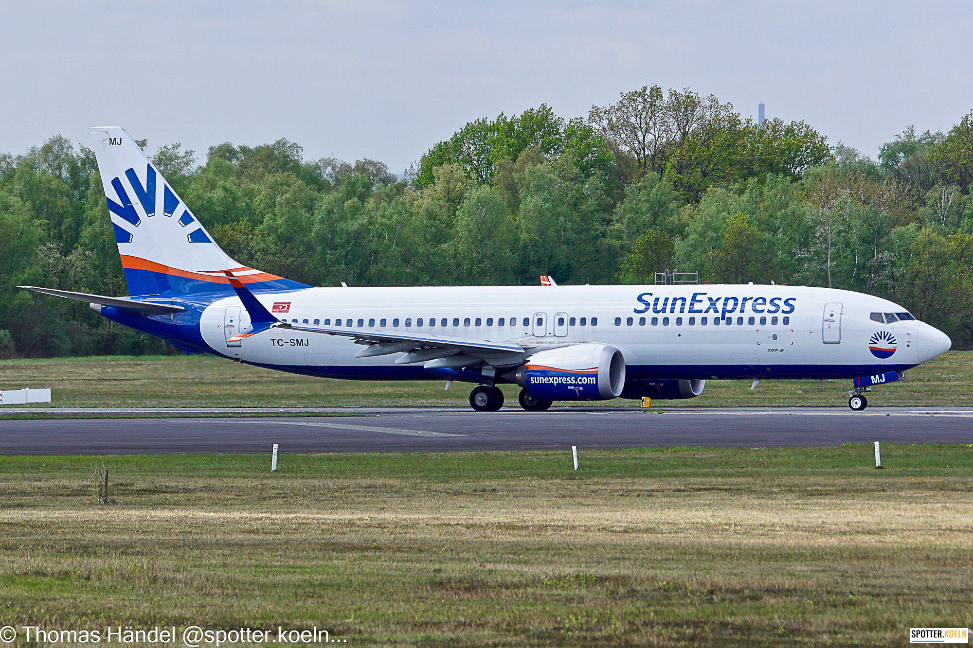 Sun Express TC-SMJ Boeing 737MAX8 