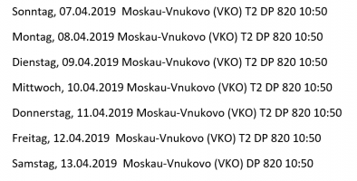 pobeda flights 2019